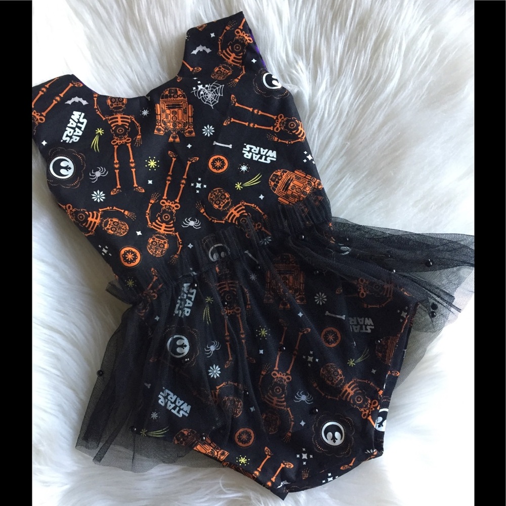 Skulls Star Wars romper
